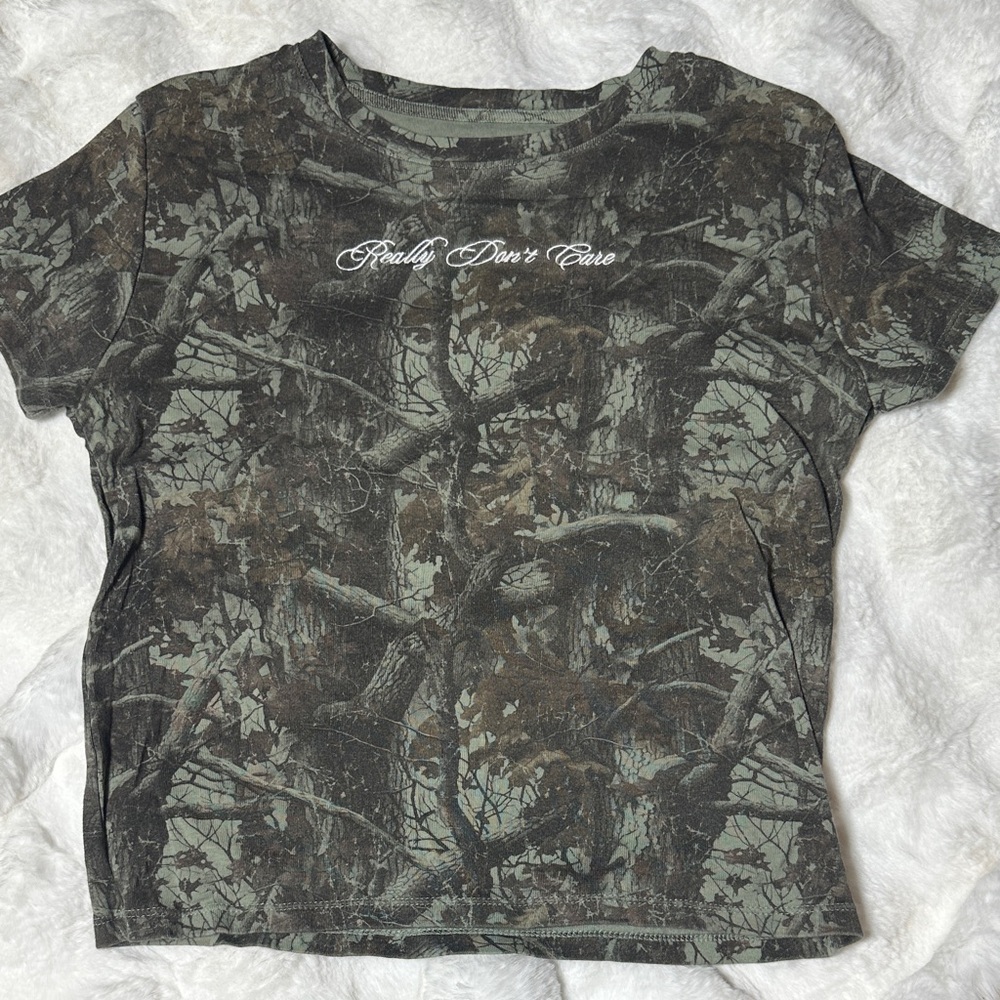 Olive Camo Tee